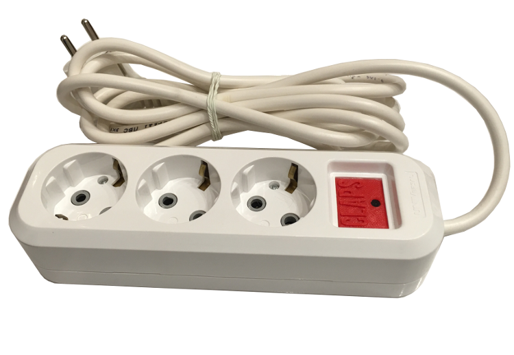 Хлопковый выключатель «CLAPS EXT» - удлинитель с несколькими розетками